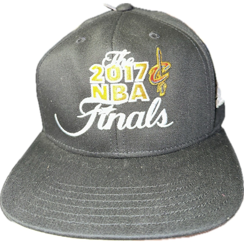 Cleveland Cavaliers Men Black Adidas The 2017 NBA Finals Adjustable Hat Cap